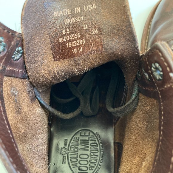 Wolverine, Thousand Mile Plain-Toe Boot, Size 8.5D main image 2